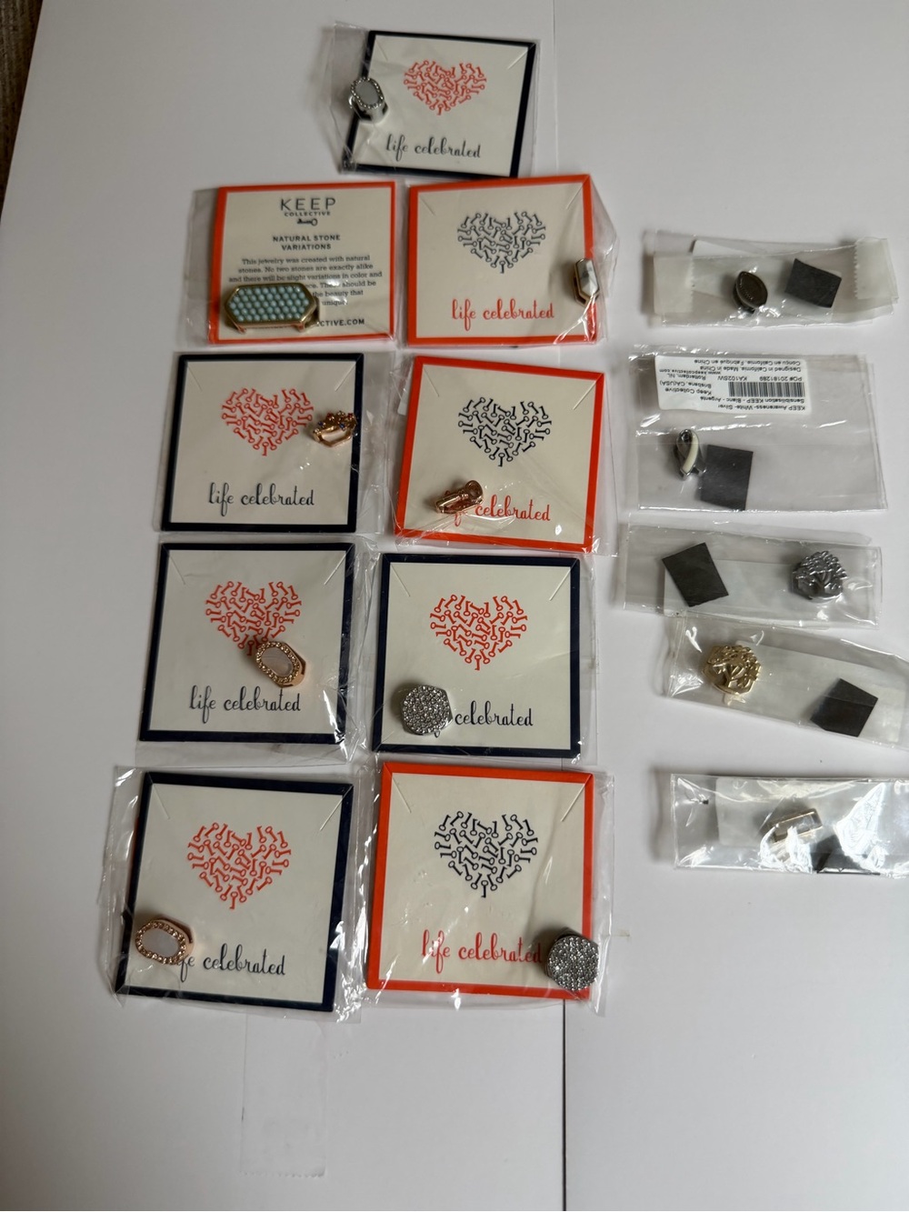 KEEP Collective Assorted Rose Gold and Silver Jewelry Accents